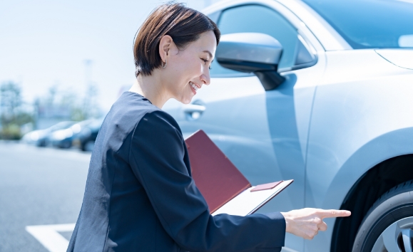 購入前の車両確認